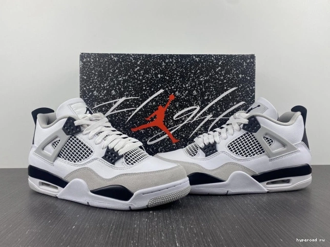 DH6927-111 Jordan Military 4 Retro Black 0805